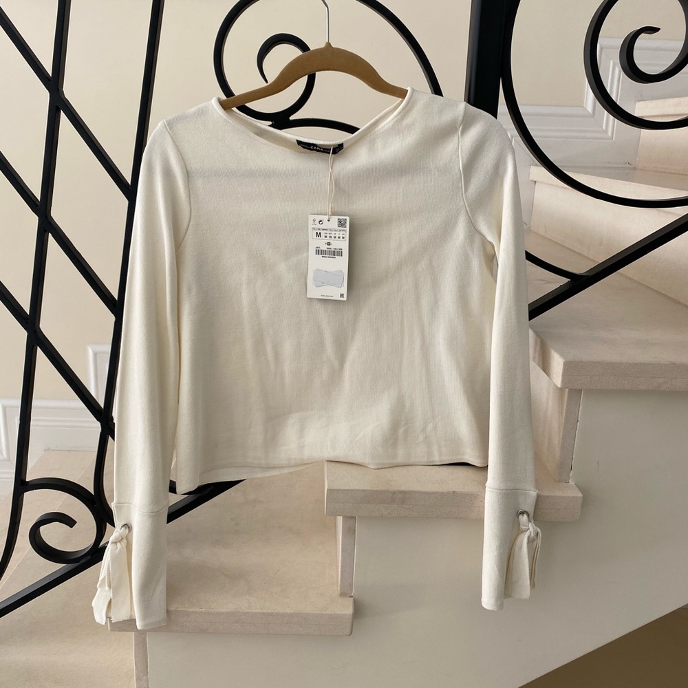 Zara knit top (has skirt for set) - M - NWT 🤍